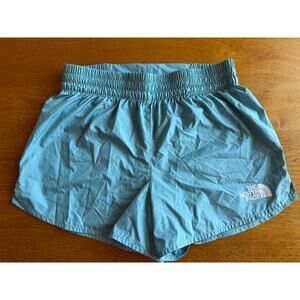 Womens The North Face Running shorts - turquoise - teal - lined - size XS